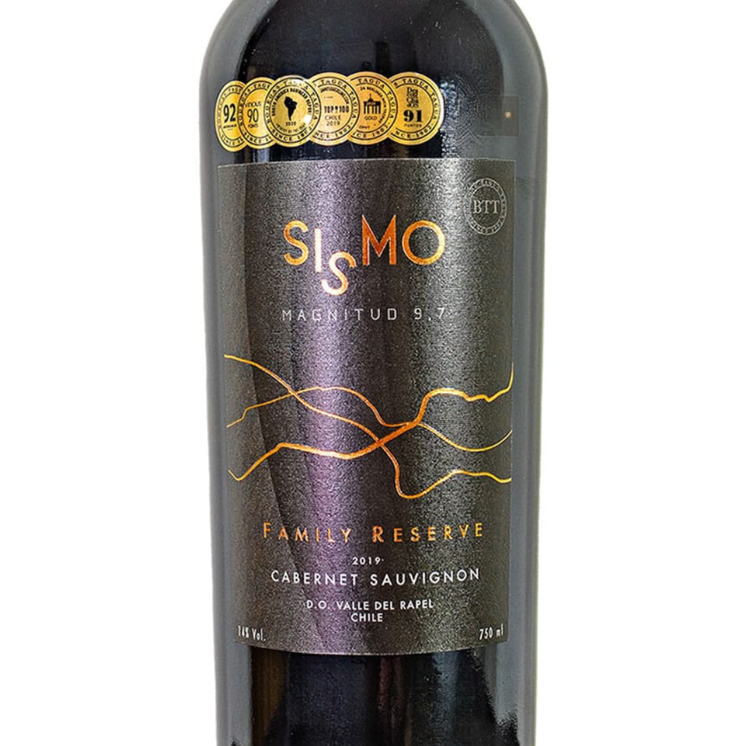 Vinho Tinto Seco Sismo Family Reserve Cabernet Sauvignon Valle Del Rapel Chileno