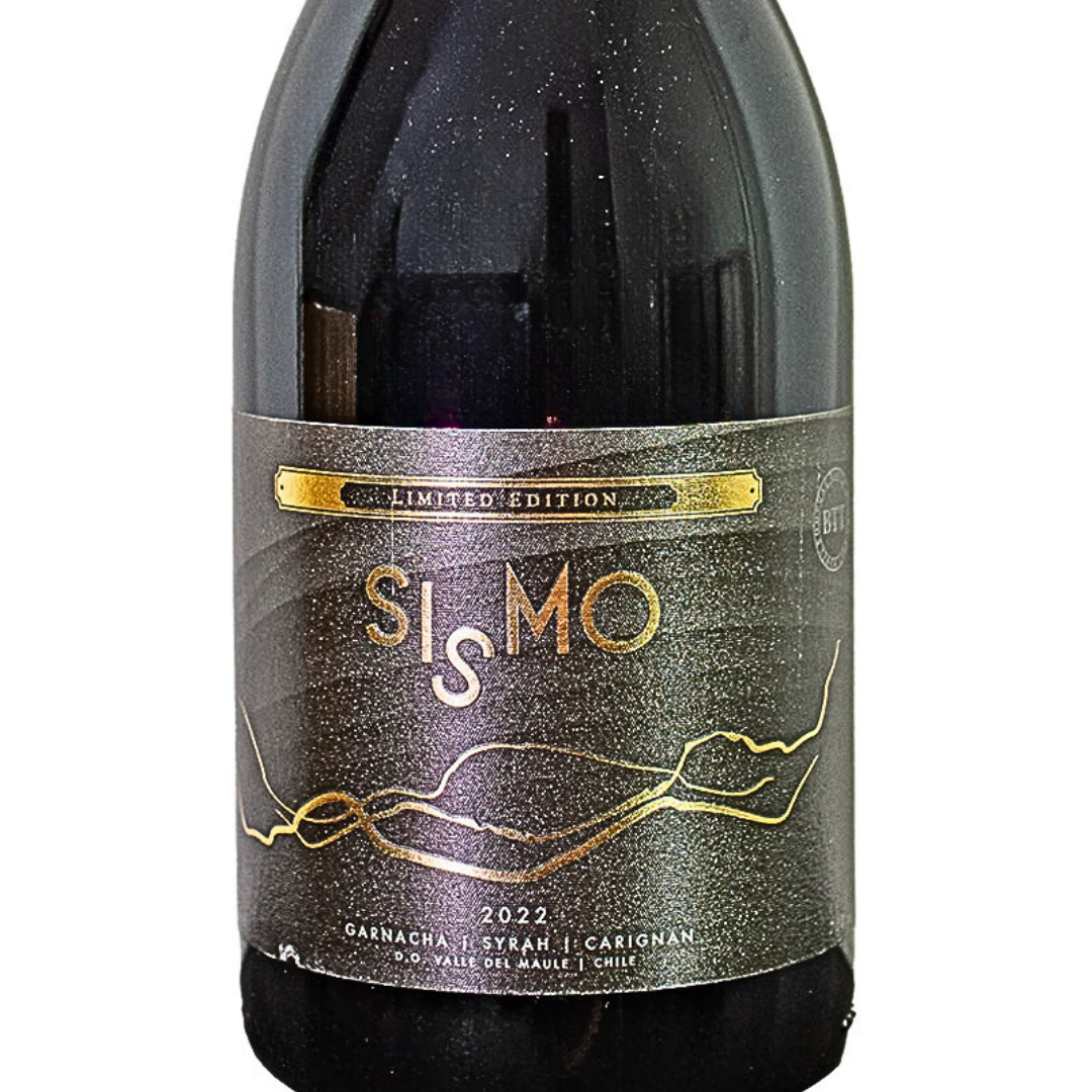 Vinho Tinto Seco Sismo Limited Edition Garnacha, Syrah, Carignan Chileno