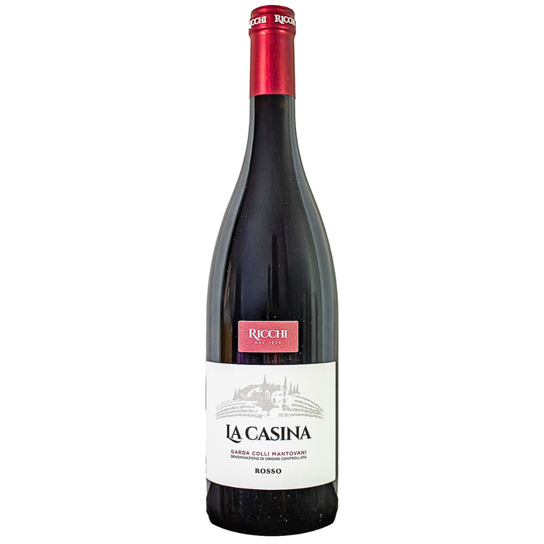 Vinho Tinto Seco La Casina Doc Rosso Garda Colli Mantovani Italiano
