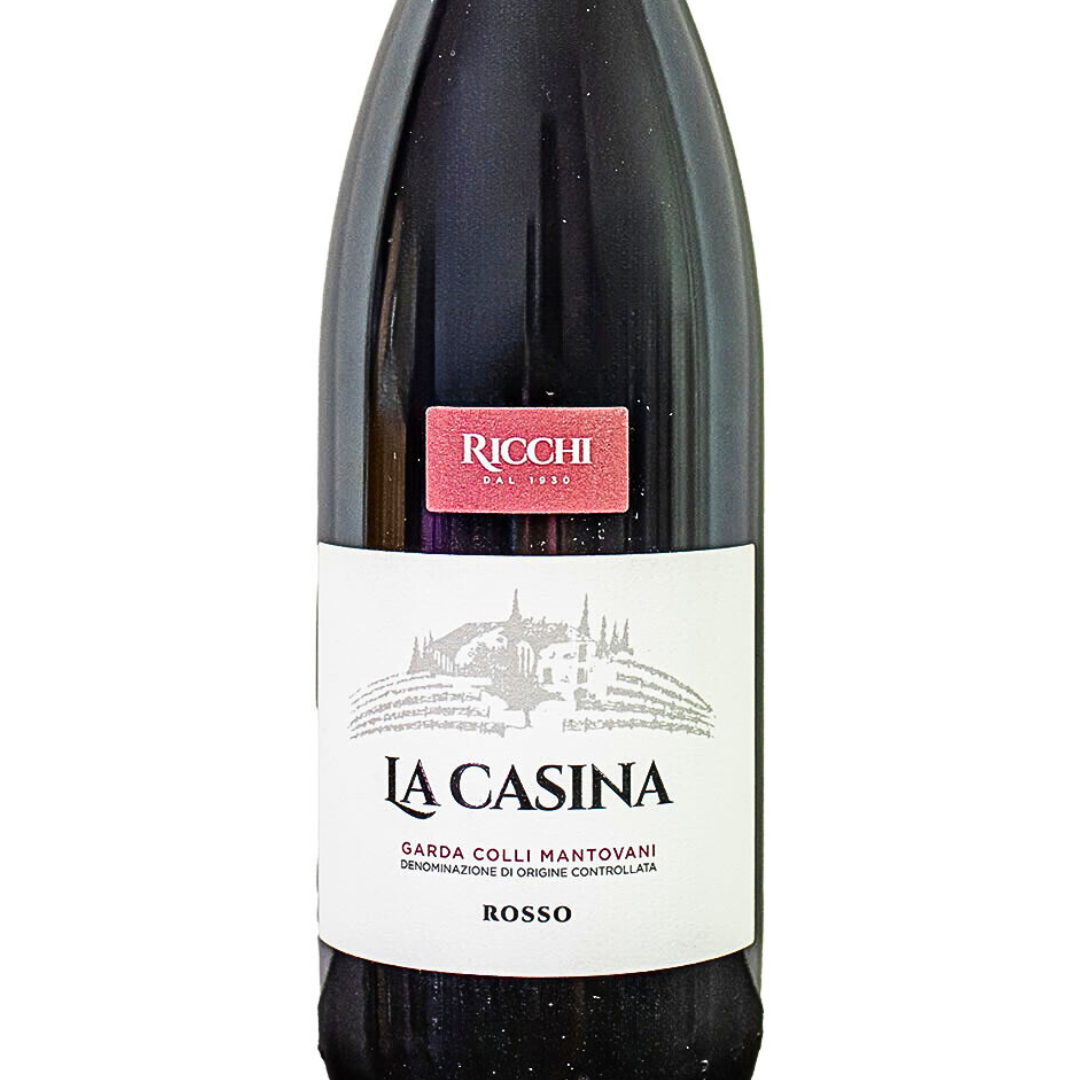 Vinho Tinto Seco La Casina Doc Rosso Garda Colli Mantovani Italiano