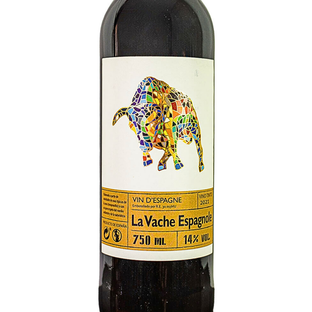 Vinho Tinto Seco La Vache Espagnole Tempranilho Espanhol