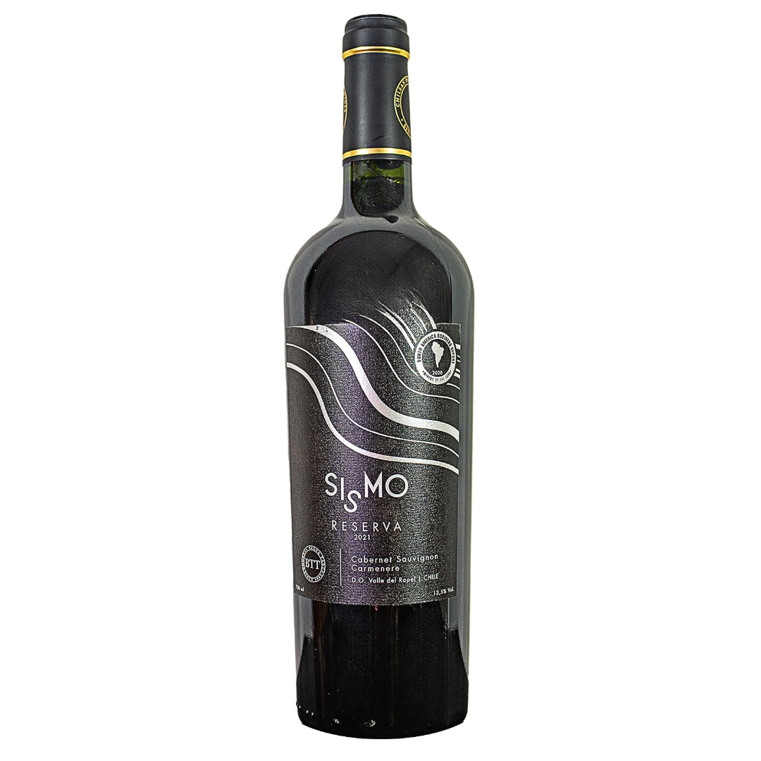 Vinho Tinto Seco Sismo Reserva Cabernet Sauvignon, Carménére Chileno