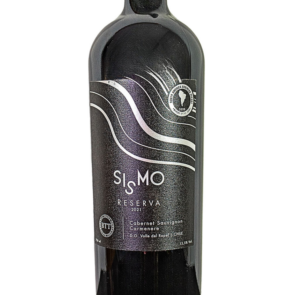 Vinho Tinto Seco Sismo Reserva Cabernet Sauvignon, Carménére Chileno