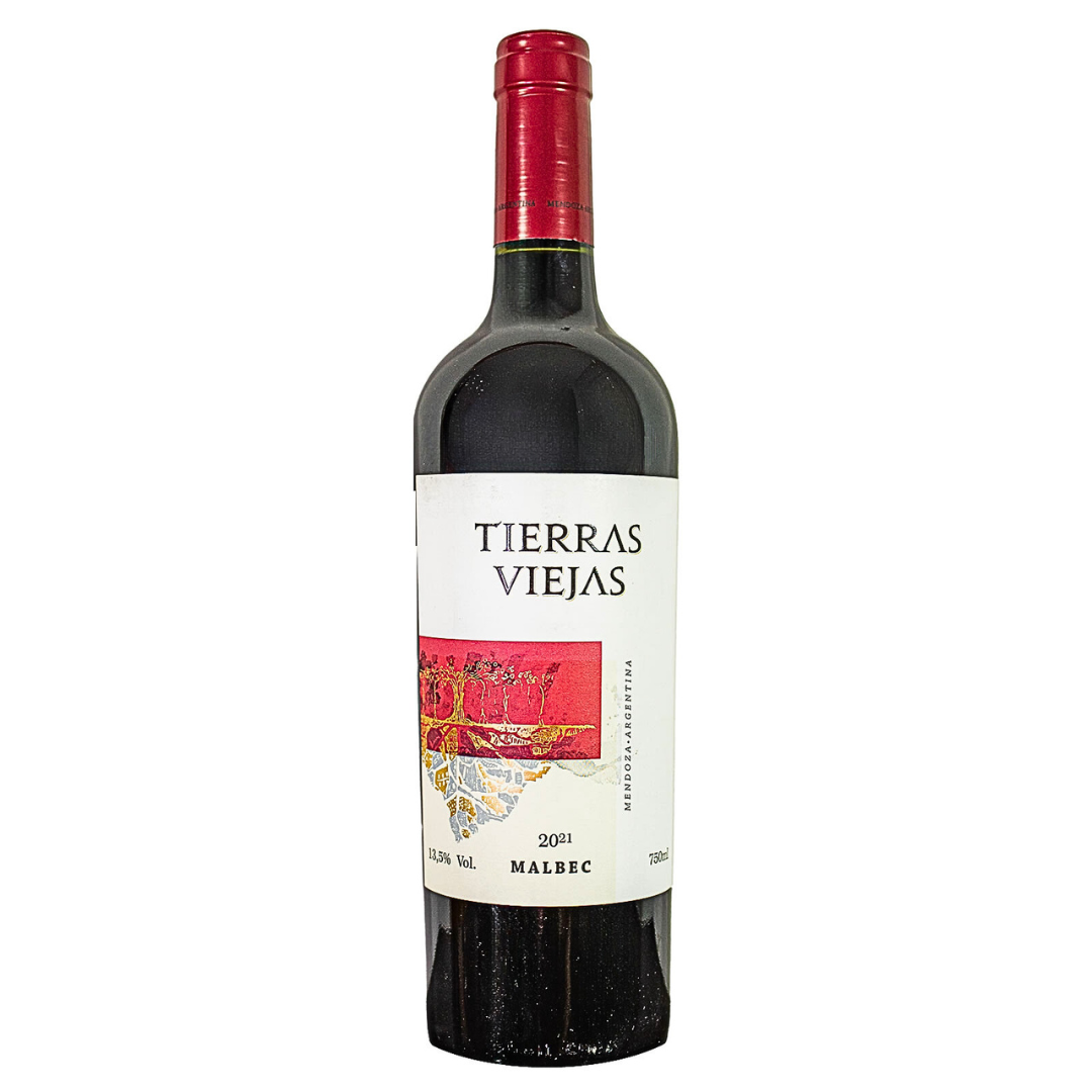 Vinho Tinto Seco Tierras Viejas Malbec Mendoza Argentino