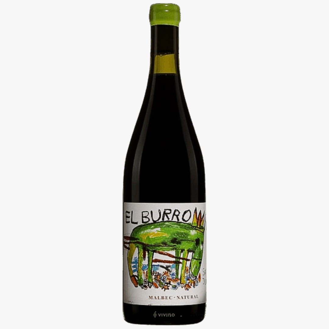 Vinho Tinto Seco El Burro Malbec Natural Mendoza Argentina