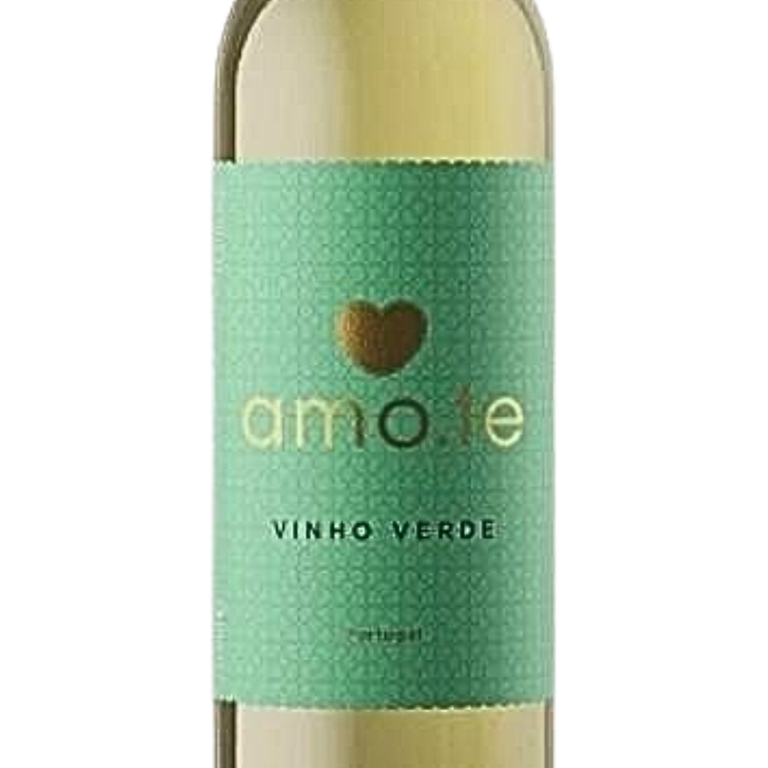 Vinho Branco Verde Meio Seco Amo.Te Português Doc Vinho Verde