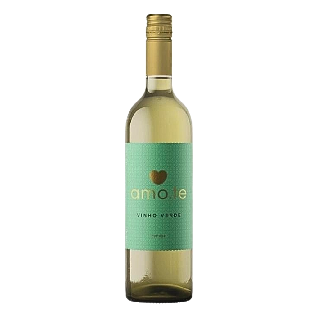 Vinho Branco Verde Meio Seco Amo.Te Português Doc Vinho Verde