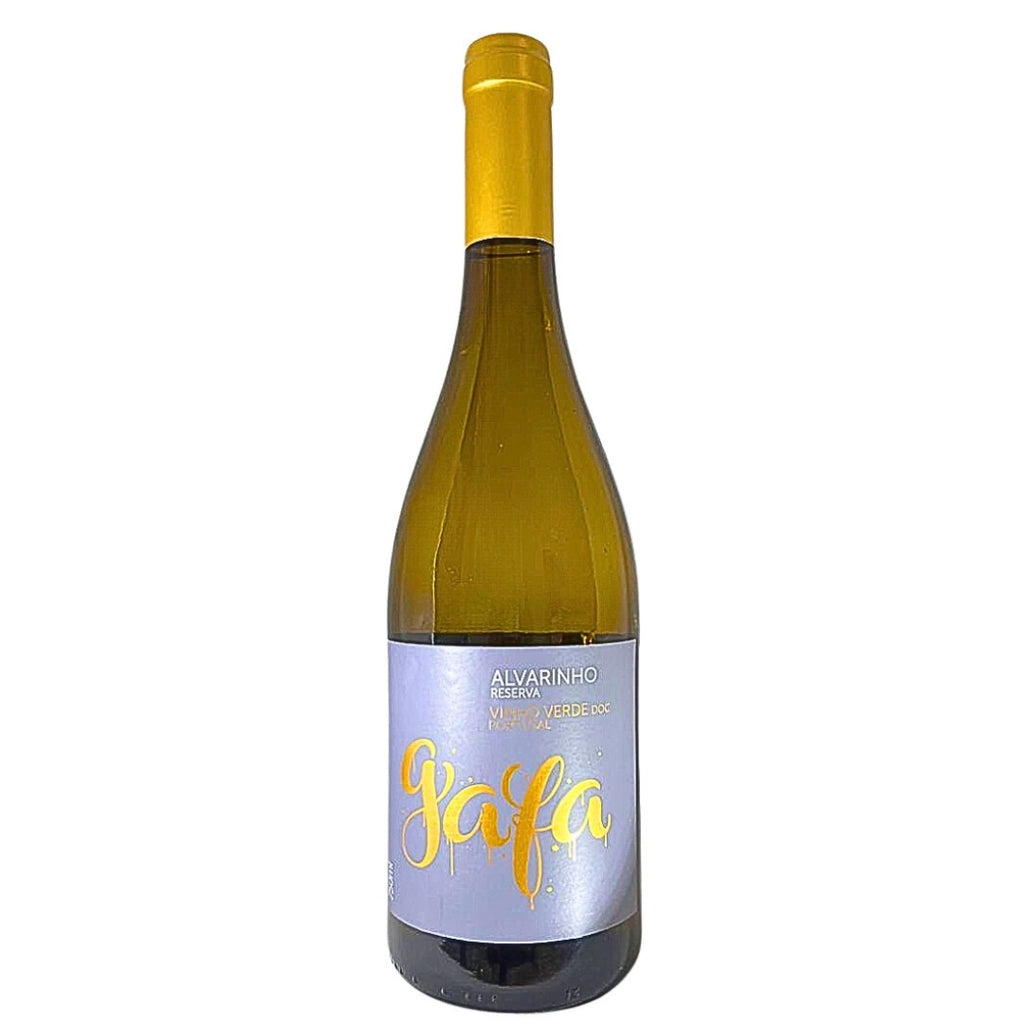 Vinho Branco Verde Seco Alvarinho Gafa Português Doc Vinho Verde