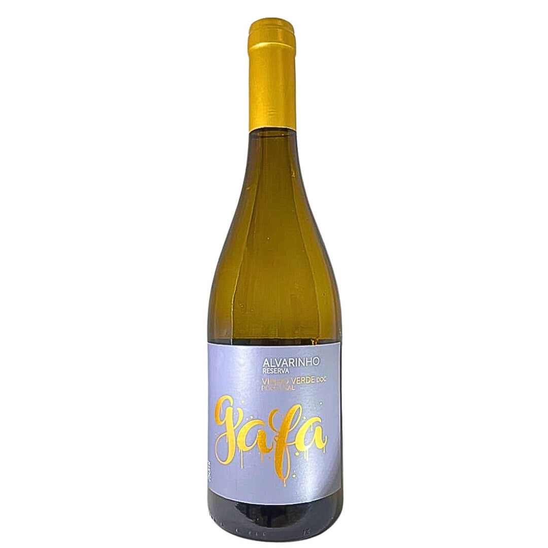 Vinho Branco Verde Seco Alvarinho Gafa Português Doc Vinho Verde