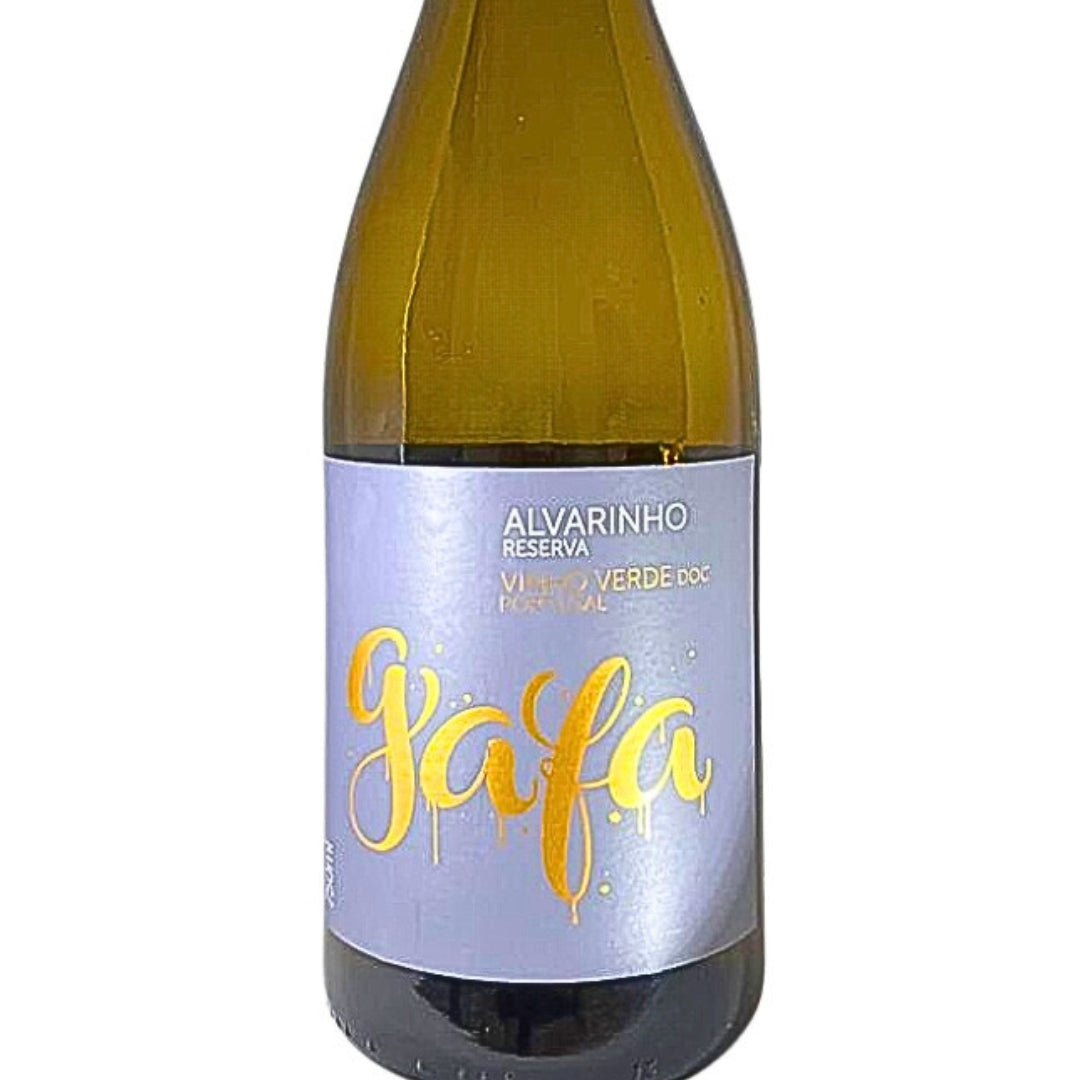 Vinho Branco Verde Seco Alvarinho Gafa Português Doc Vinho Verde