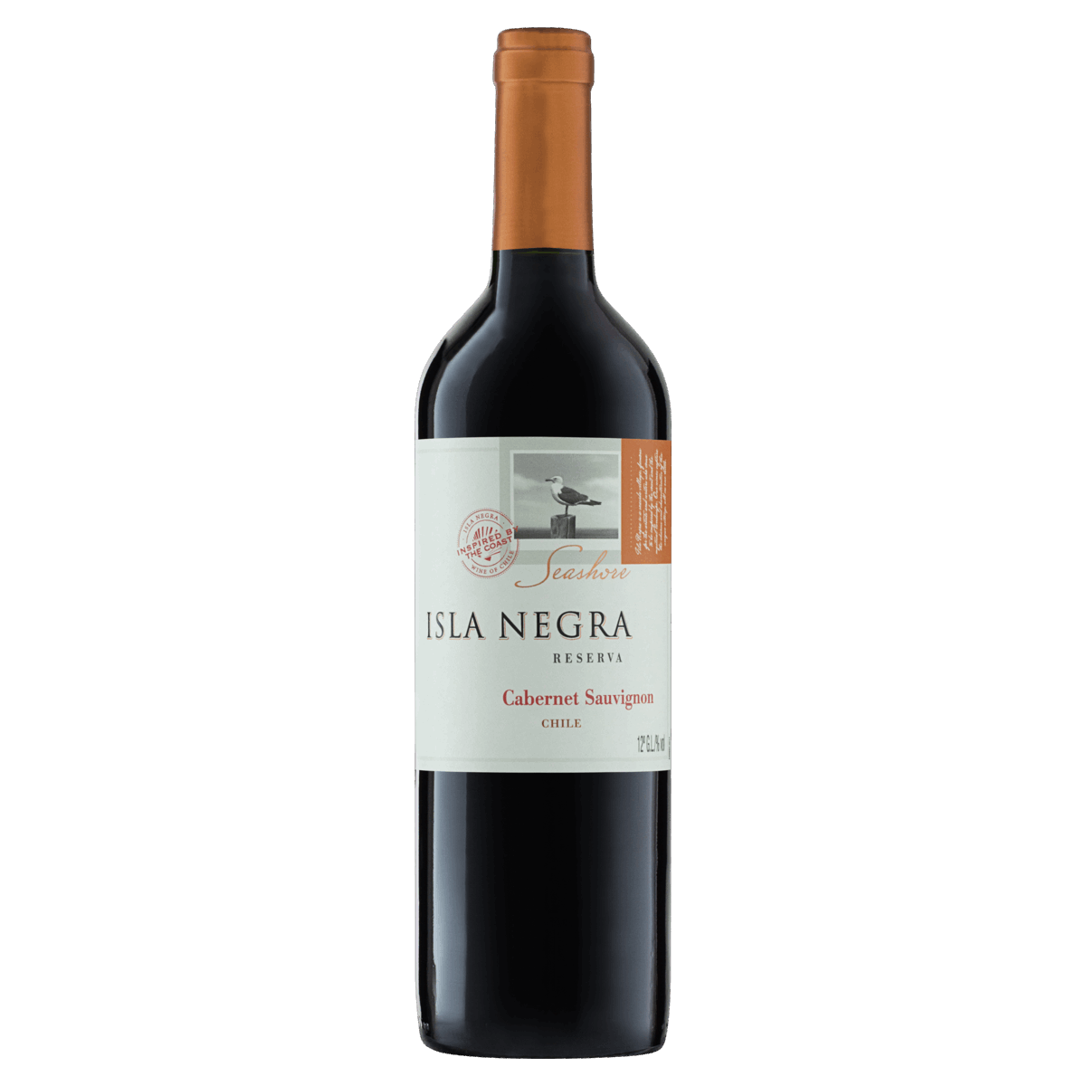 Vinho tinto meio seco Isla Negra Reserva Cabernet Sauvignon Chileno 2023