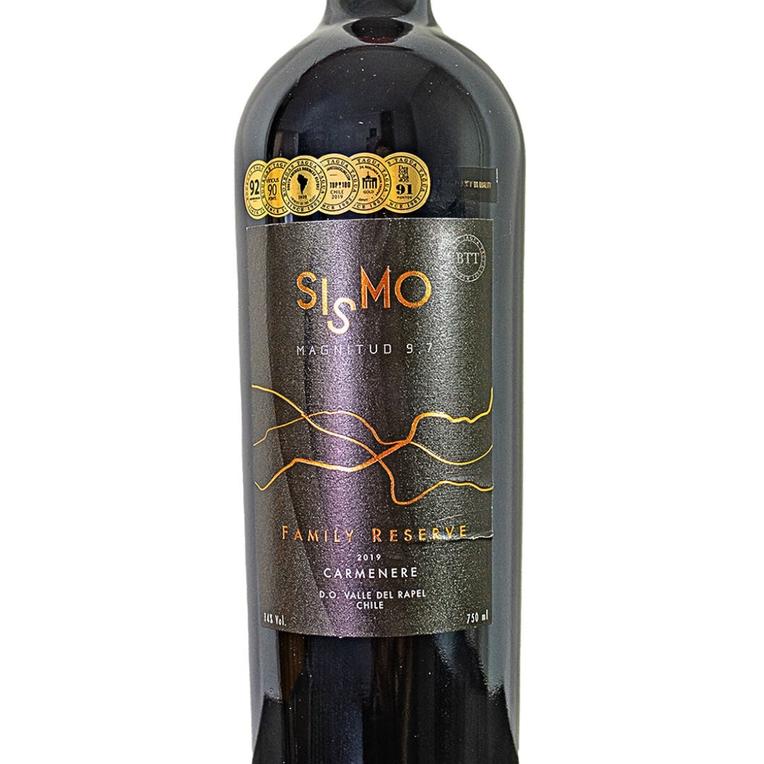 Vinho Tinto Seco Sismo Family Reserve Carménère Valle Del Rapel Chileno