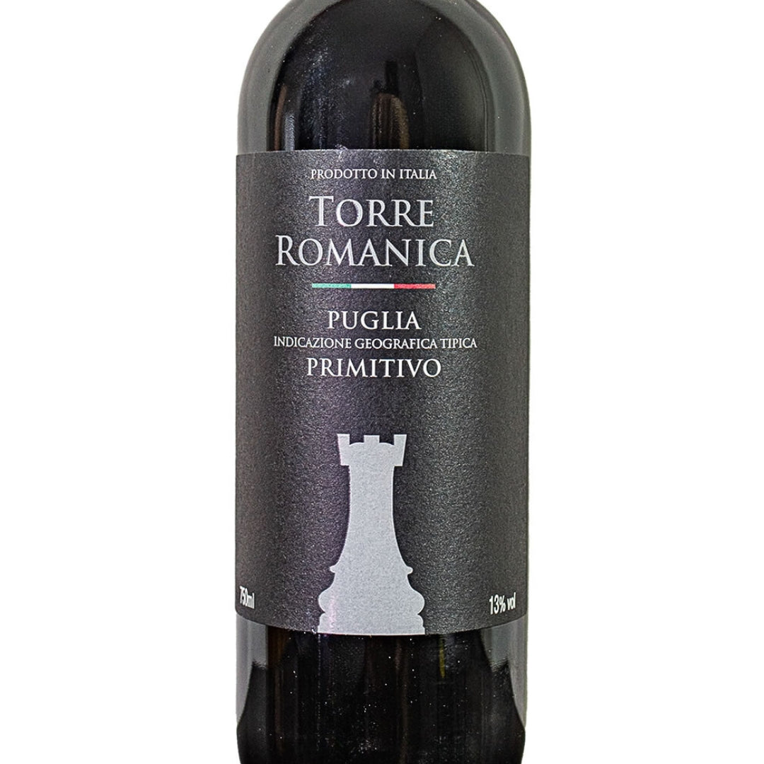 Vinho Tinto Seco Torre Romanica  Italiano I.G.P Puglia Primitivo