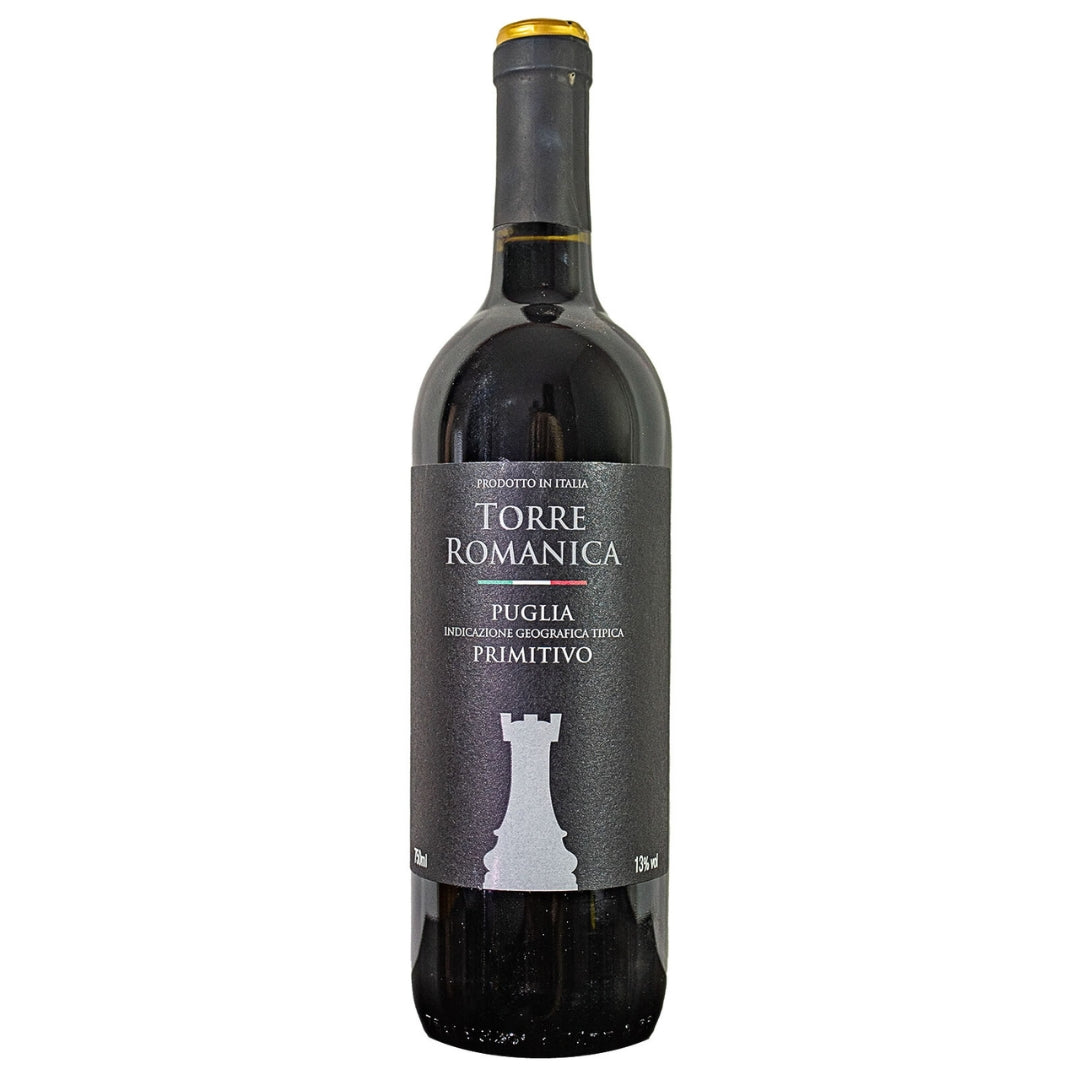 Vinho Tinto Seco Torre Romanica  Italiano I.G.P Puglia Primitivo